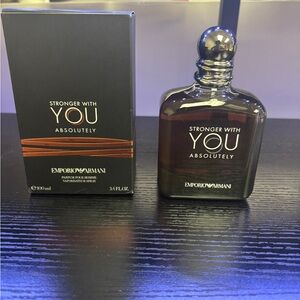 Emporio Armani Stronger With You Absolutely - Black and Silver